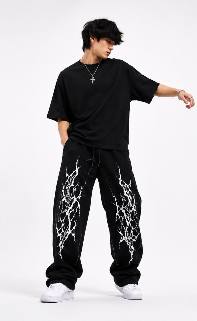 DISTORTION SWEATPANTS