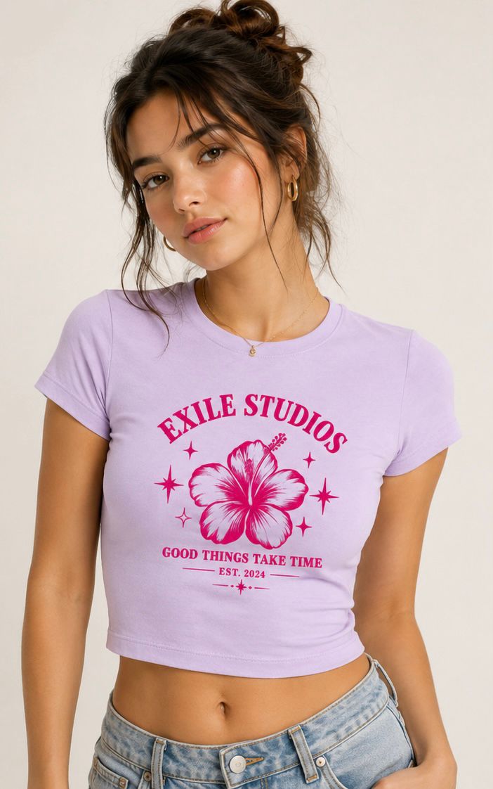 GOOD THINGS BABY TEE — PINK