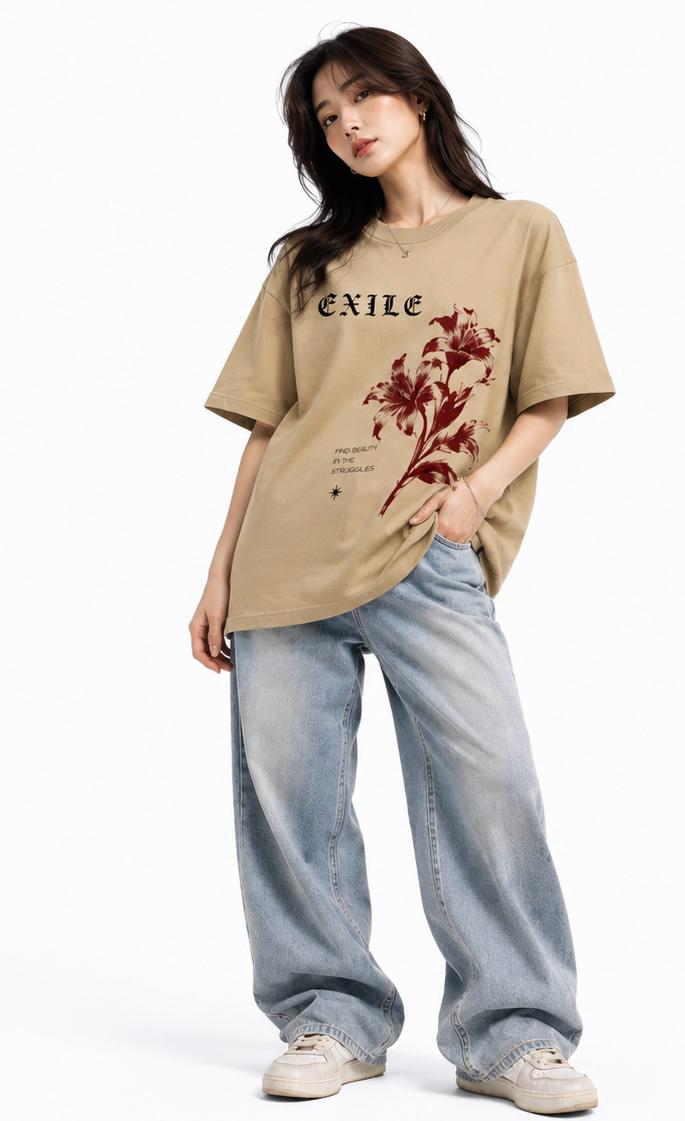 BLOOM IN STRUGGLE TEE