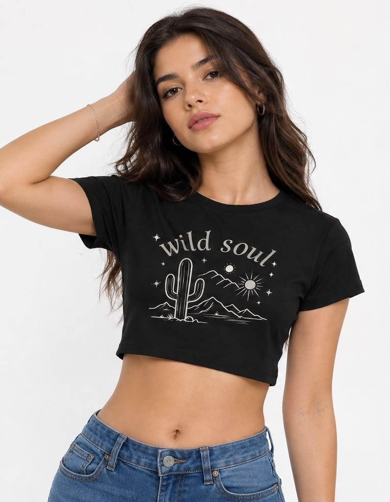 WILD SOUL CROP TOP